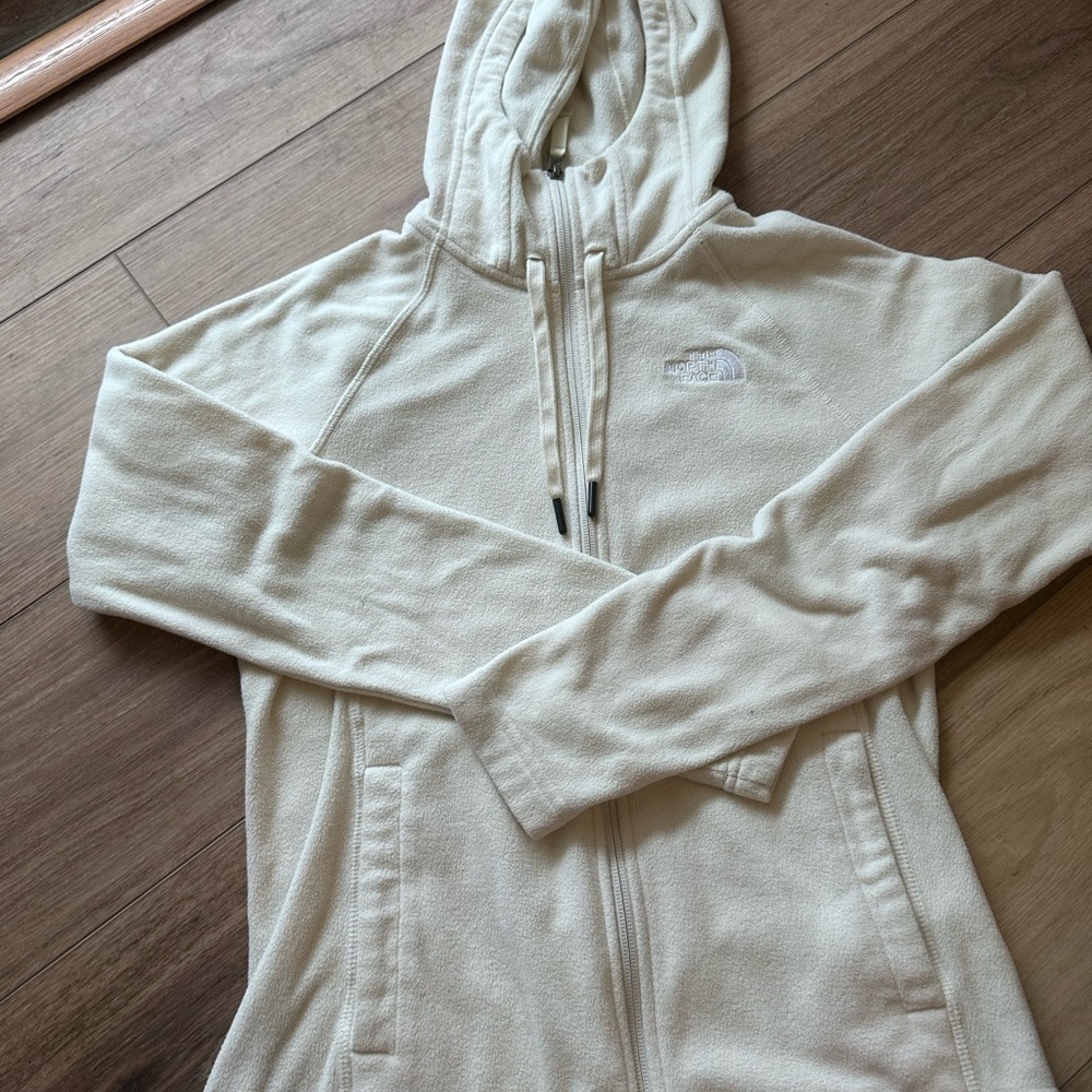 The North Face Women's Off-White Fleece Jacket